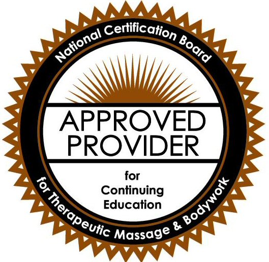 NCBTMB APPROVED PROVIDER for Continuing Education